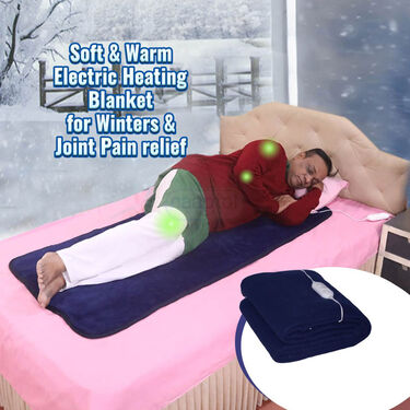Soothing Therapeutic Heated Fleece Blanket
