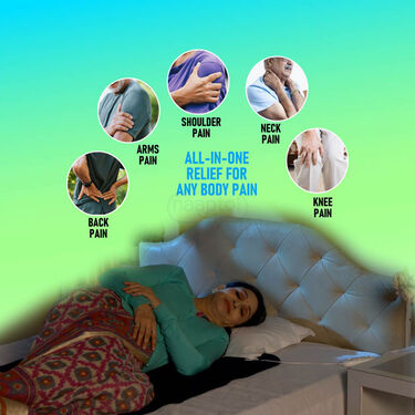 Soothing Therapeutic Heated Fleece Blanket